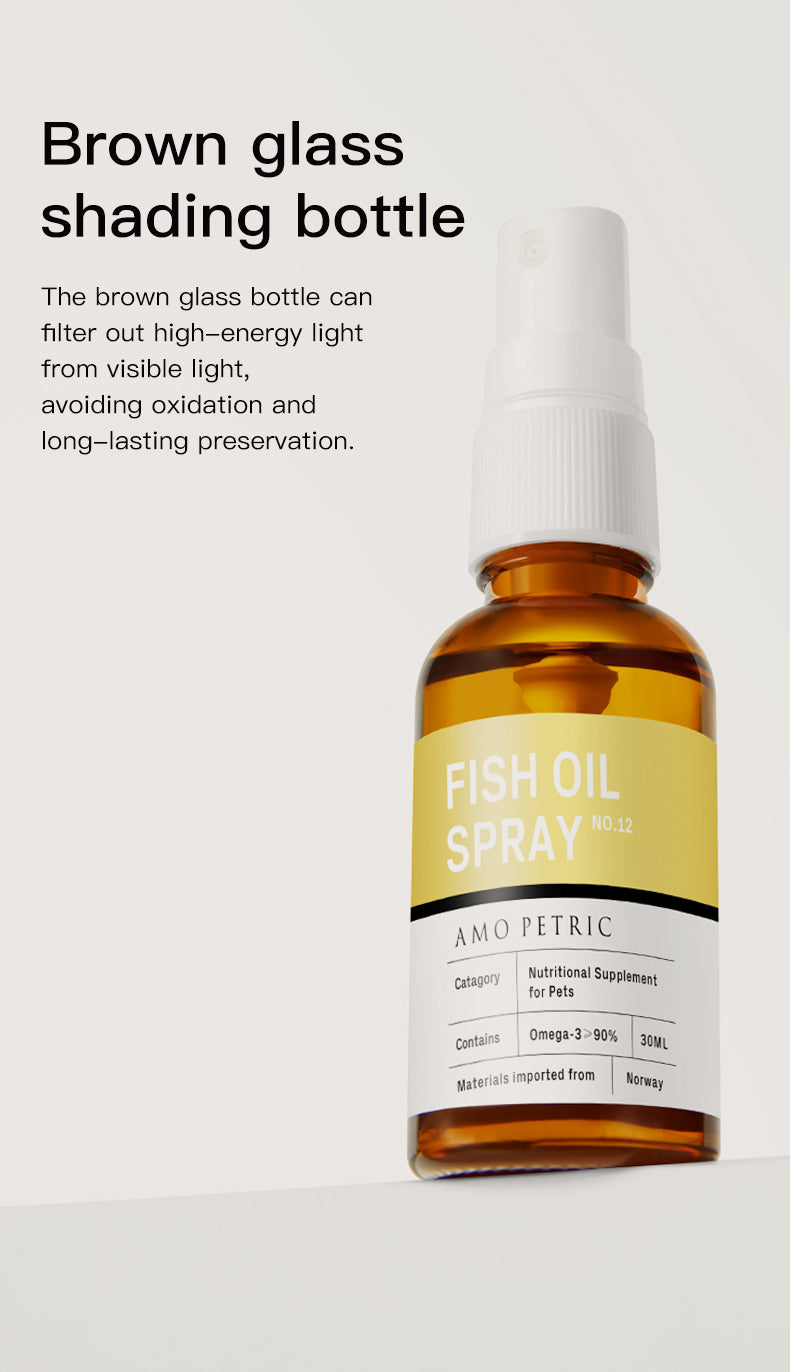 AmoPetric Fish Oil Spray for pets