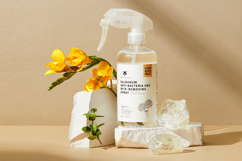AmoPetric Galbanum Anti-bacteria and Mite-removing Spray for Pets